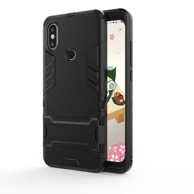 

для Xiaomi Mi A2 Ударопрочный жесткий чехол для телефона Xiaomi Mi 6X Mi6X 32GB 64GB 6GB 128GB Combo Armor Case Back Cover Fundas Coque>