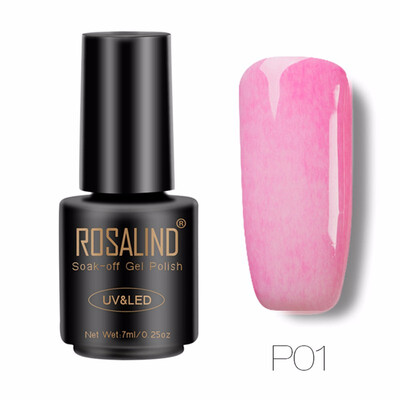 

ROSALIND Black Bottle 7ML Faux Fur Effect P01-12 Gel Nail Polish Nail Art Nail Gel Polish UV LED Long-Lasting 3D Gel Lacquer