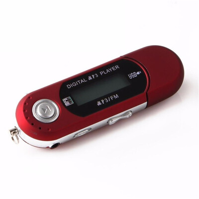 

Mini MP3 Players TFSD Card Slot Digital USB 20 Flash Drive Memory Stick LCD Sports MP4 Music Player With FM Radio With Mic