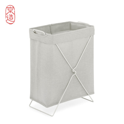 

JZAO collapsible hamper laundry basket clothes storage basket laundry basket storage basket storage basket gray