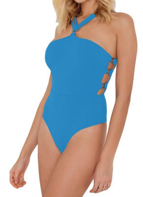 

2018 Sexy Swimwear Bathing Vintage Bandage One Piece Set