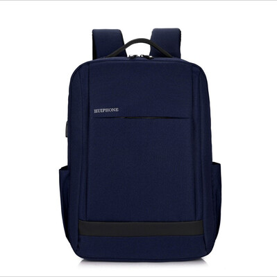 

Men Double Shoulder Bag Female Middle School Students Leisure Travel Backpack Business Computer Bag USB Smart Charging