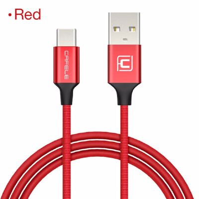 

Cafele USB-C Cable for Xiaomi A1 Type C Cable Charging Data Transmission USB Type C Nylon Woven USB Cable for Samsung S8