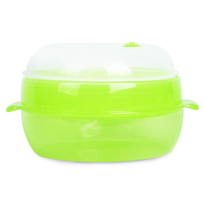 

Jingdong supermarket] A + microwave steamer 2727 green
