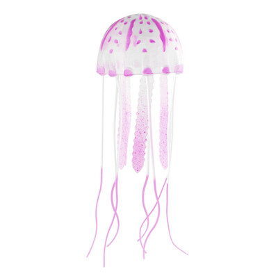 

mymei 55" Artificial Glowing Effect Fish Tank Decoration Aquarium Jellyfish Ornaments PINK