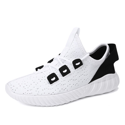 

2018 Summer Running Shoes for Men New Hot Breathable Mesh Lightweight Sports Jogging Walking Comfortable male sneakers Footwear