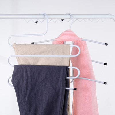 

Maybelline fish bone magic hanger  type multi-function hanger set pants rack scarf rack belt frame multi-purpose