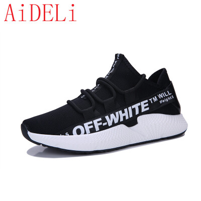 

AiDELi Mens Summer Mesh Sneakers Lightweight Breathable Wild Casual Shoes
