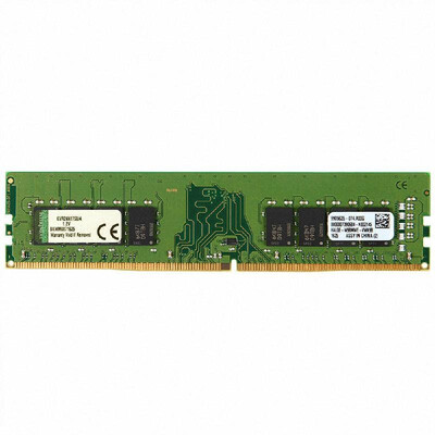 

ValueRAM 4GB 2400MHz DDR4 PC4-2400 Non-ECC CL17 12V 288-Pin DIMM 1Rx8 Desktop Memory KVR24N17S84 Computer Products