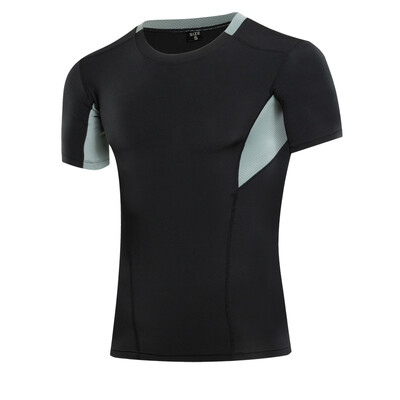

Mens Sportswear Compression Fitness Tights Running Shirt Gym ManS T-Shirt