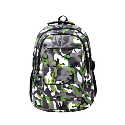

Mens&Womens Universal Backpack 2017 Middle School Student Schoolbag Waterproof Large-capacity Burden-reducing Backpack