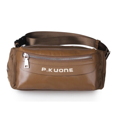 

Pkuone® 2016 Hot Sale Men Genuine Leather Waist Pack For Hiking Male Messenger Travel Bags Fashion Sport Crossbody bag for man