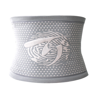 

Tianyi Huatai men&women warm retaining belt mineral paint point far infrared warm belly nursing stomach waist belly gray M