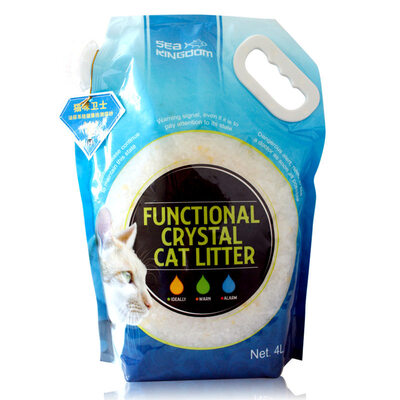 

Seafood Kingdom (Sea Kingdom) Crystal Cat Lemon urinary tract disease indication crystal cat litter 4L