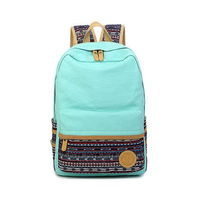 

Canvas backpack women shoulder bag women bag school bag student teenagers backpack travel bag
