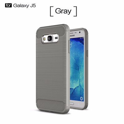 

For Samsung Galaxy Galaxy J52015 J500 Carbon Fiber Phone Cases Soft TPU Anti-Knock Cover For Samsung Galaxy J52015 J500 case