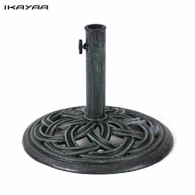 

Round Umbrella Base Stand Market Patio Standing Outdoor Living Heavy Duty O8M8