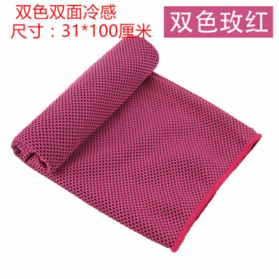 

Outdoor Cool Ice Sport Towel Cold Summer Bath Towels For Fitness Hip-hop Yoga Swimming Travel Gym Towel 30x100cm