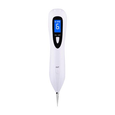 

TOMNEW Mole Remover Pen Portable USB Rechargeable for Face Body Professional Beauty Pen for Facial Freckle Nevus with 6 Levels
