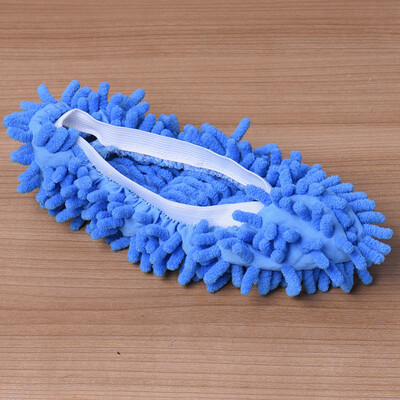 

Cntomlv 1pcs Top Fashion Special Offer Polyester Solid Dust Cleaner House Bathroom Floor Shoes Cover Cleaning Mop Slipper
