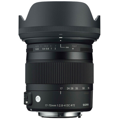 

SIGMA 17-70mm F28-4 DC MACRO OS HSM Contemporary Half-frame standard zoom lens Macro image stabilization Nikon mouth