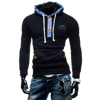 

Zogaa New Men's Hoodie Fashion Slim Casual