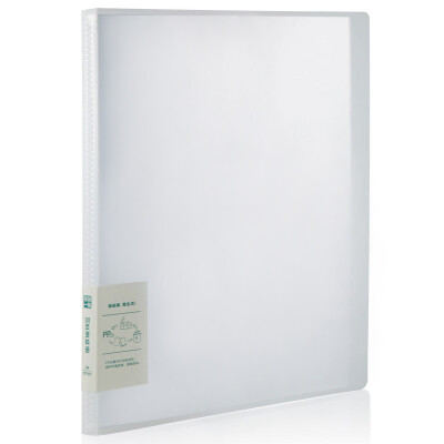 

Guangbo (GuangBo) 30 pages of A4 transparent documentary book office supplies low-carbon family DT5327