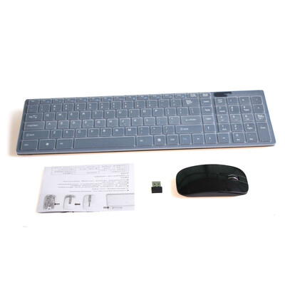 

24G USB Wireless For PC Laptop New Keyboard&Mouse USB Receiver Kit Black