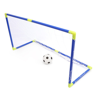 

Anjanle Child Portable Double Football Goal Net Set Indoor Outdoor Sport Toy Developmental Game