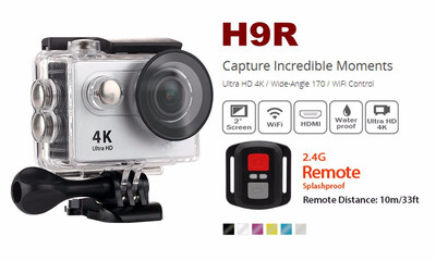 

H9R камера дистанционного управления 4K wifi Ultra HD 1080p 60fps 170D водонепроницаемая камера спортивная мини-камера