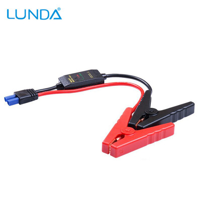 

LUNDA 400A Интеллектуальный полностью защищенный 14-дюймовый интеллектуальный разъем EC5 Зажим для аллигатора для 12-вольтовой батареи
