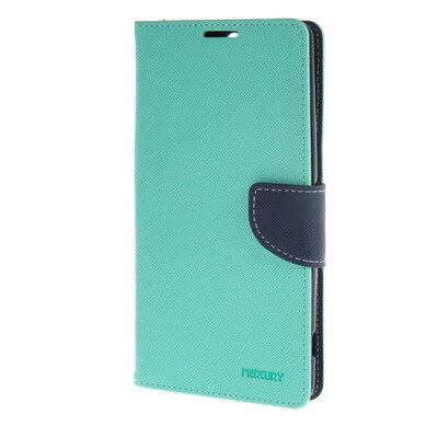 

MOONCASE чехол for Sony Xperia C5 Флип кожаный бумажник чехол Карточка с Kickstand Дело Чехол ЛАЗОРЕВЫЙ