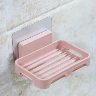 

Cntomlv hot sale Creatived Double Layers Soap Box Bathroom Soap Dish Sucker Holder Container Store