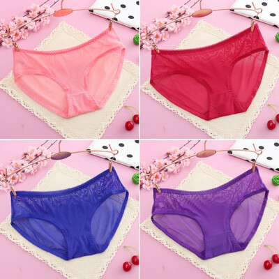 

women Panties mesh briefs female Teenage Small sizes ultra-thin summer Underwear panty students girls bragas