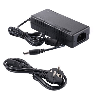 

COOLM Universal AC 100-240V to DC 48V 1A Power Adapter Supply Charger Transformer 48W For LED Light CCTV with Cord Cable