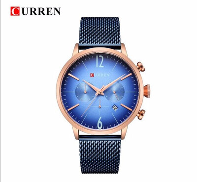 

CURREN Luxury Brand Men Sport Watches Mens Digital Quartz Clock Stainless Steel Waterproof Wrist Watch relogio masculino 8313