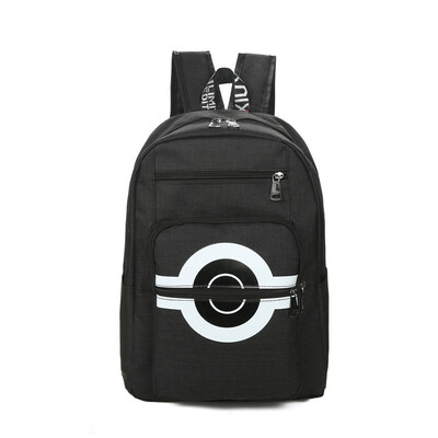 

New Fashion Cartoon Canvas Backpack Bag for Girls&Boys Student School Bag Youth Male&Female Rucksack Travel Bag Pack