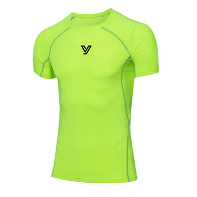 

Compression Fitness Tights Clothing Running Bodybuilding Mens Short T-Shirts