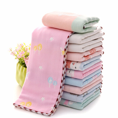 

6 PCScotton dot hand towel super soft super comfortable machine Washable cotton hand towel Wipe the face or body towel plain dyed