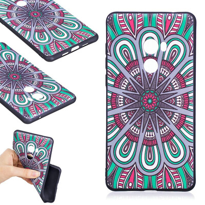 

BEFOSPEY Painting Relief Protective Soft TPU Case For Xiaomi Mi Mix 2599"2017