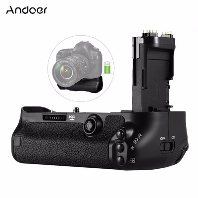 

Andoer BG-1W Vertical Battery Grip Holder Replacement for BG-E20 for Canon EOS 5D Mark IV DSLR Camera