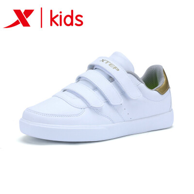 

Xtep XTEP special step childrens shoes boys casual shoes 2017 autumn new big children fashion slip non-slip wear small white shoes skateboard shoes 683315319962 Platinum 36 yards