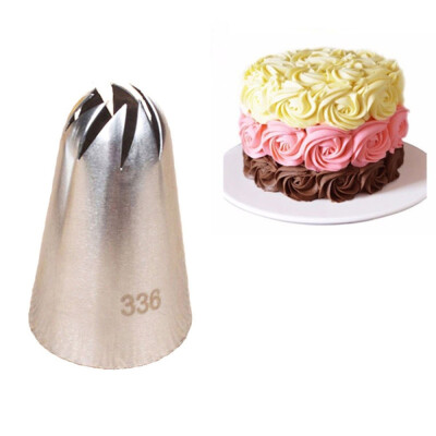 

Cntomlv 336 Large Size Icing Piping Nozzle Cake Cream Decoration Head Bakery Pastry Tip