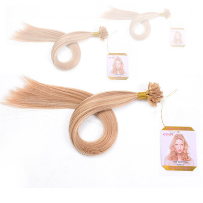 

BHF HAIR Fusion hair extensions Human Hair Extension European Human Keratin U Tip Pre Bonded Hair Extension 1gs 20g pack