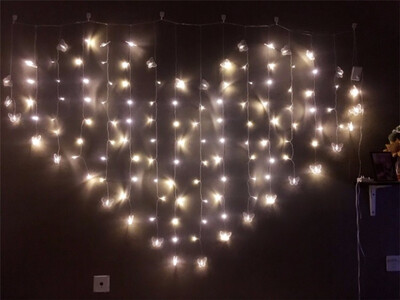 

2M 15M Led Christmas Love Lights Indoor AC 220v LED Fairy Lights Holiday Lights For PartyNew Year Decoration Christmas Lights