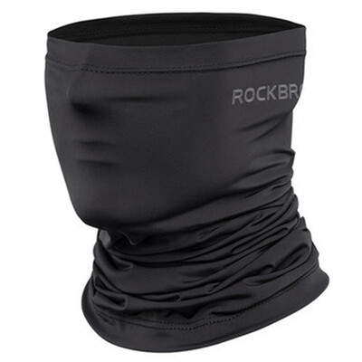 

Rock brothers ROCKBROS ice silk scarf summer sunscreen collar magic scarf men&women fishing breathable riding towel cover crystal diamond black