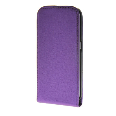 

MOONCASE High Quality Cross pattern Leather Vertical Flip Protector чехол для Samsung Galaxy S6 Edge Purple