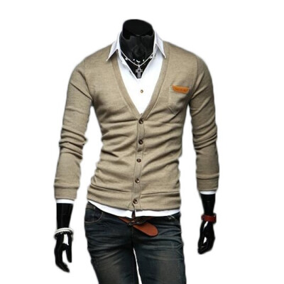 

Zogaa New Mens Knitwear Fashion Slim