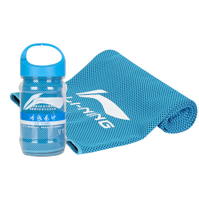 

Li Ning LI-NING cold sense sports towel fitness cool cooling heat towel sweat-absorbent quick-drying ice towel 10030cm 792 blue