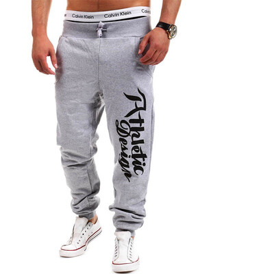 

Mens Letter Loose Harem Pants Drawstring Joggers Men Sport Pants Outdoor Sweatpants Men's Hip Hop Cotton Jogger Pants Pantalones